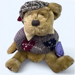 Vintage 1996 Pickford Brass Button Bears Sherwood With Tag